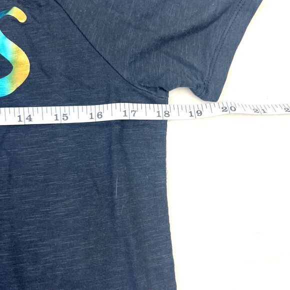 Athletic Works shirt Girls XL 14-16 Black short sleeve Focus - Picture 5 of 8